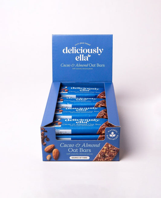 Deliciously Ella Cacao & Almond Oat Bars 16 x 50g