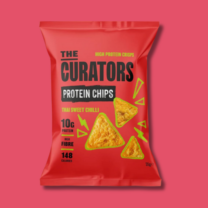 The Curators Protein Chips - Thai Sweet Chilli (12 x 35g)