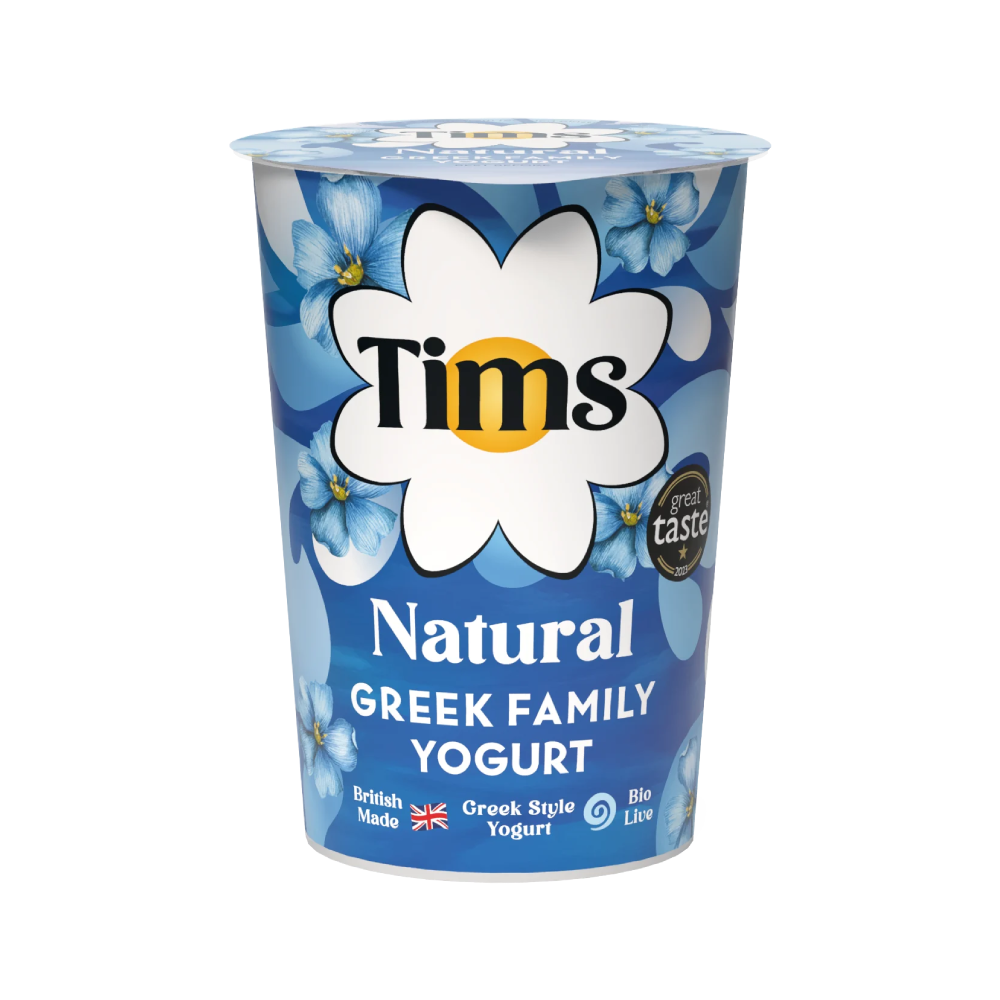 Tims Natural Greek Bio-Live Yogurt (6 x 500g)