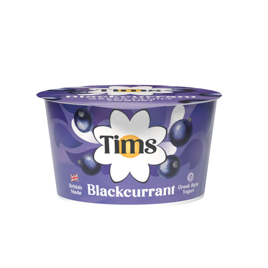 Tims Dairy Blackcurrant Greek Style Yogurt (6 x 175g)