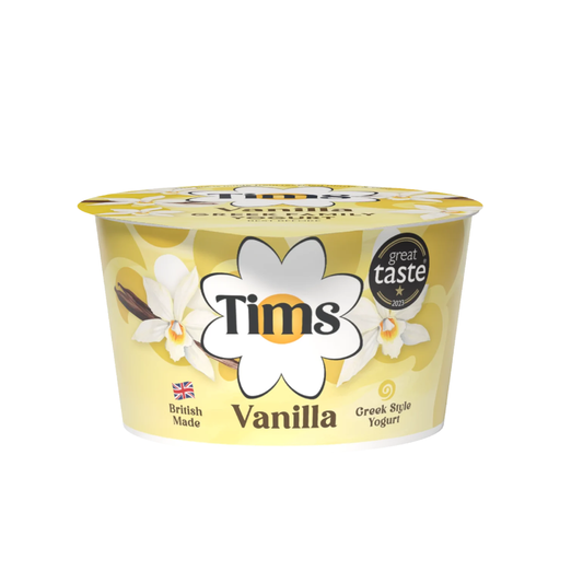 Tims Dairy Vanilla Greek Style Yogurt (6 x 175g)