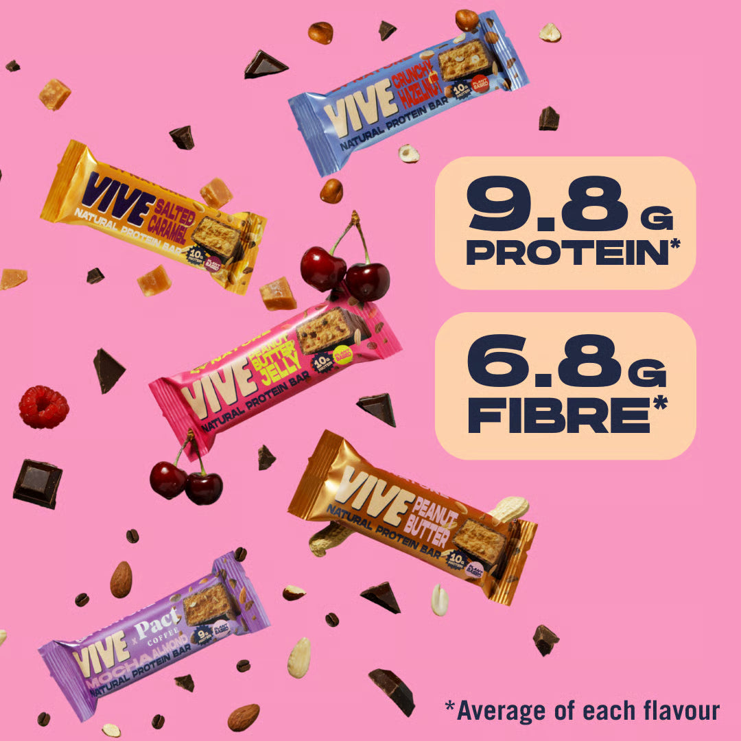 Vive Natural Protein Variety Pack - 12 Bars