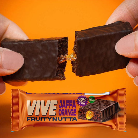 Vive Jaffa Orange Fruity Nutta Bar 20 x 35g