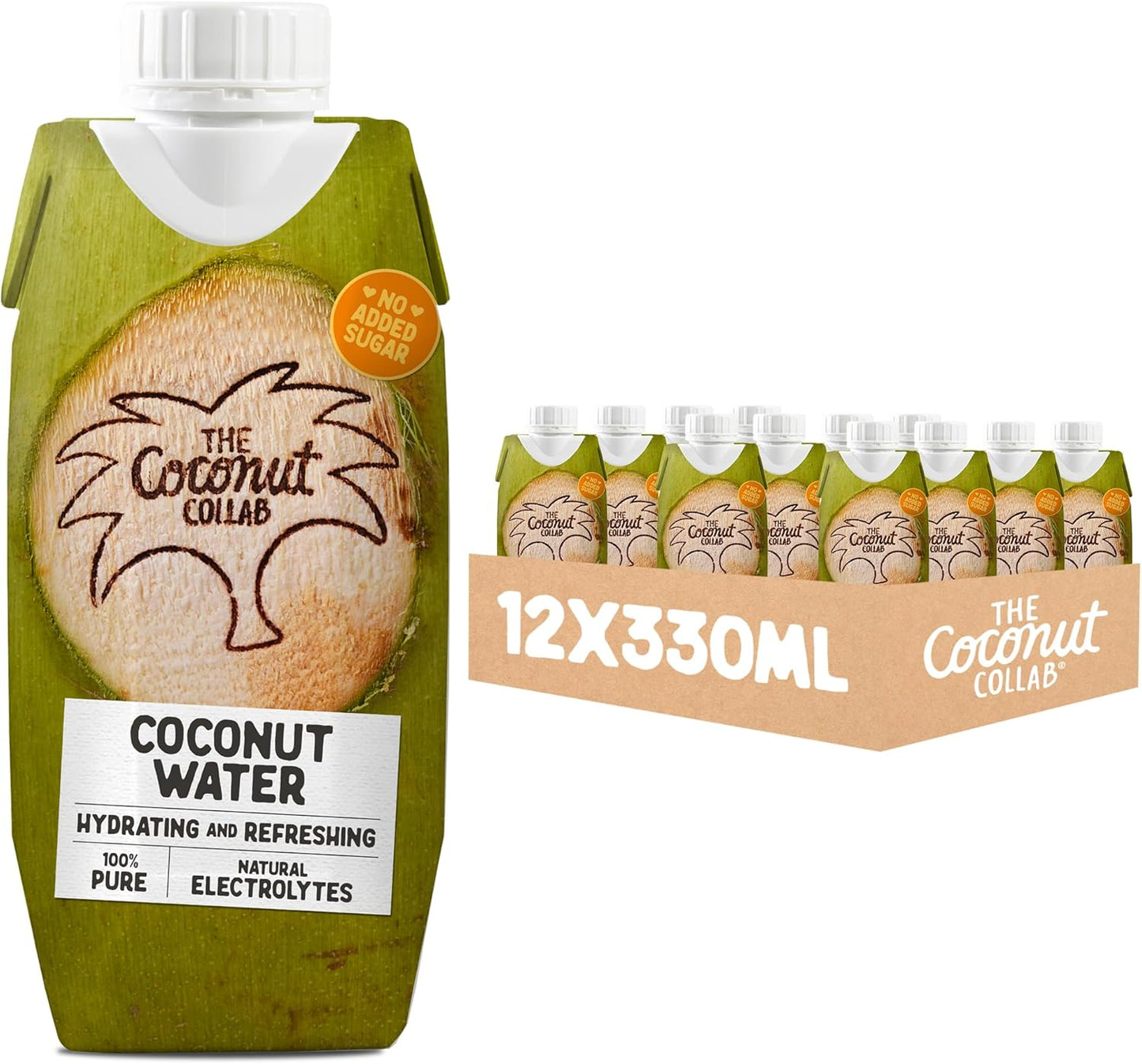Coconut Collab - Coconut Water 12 x 330ml
