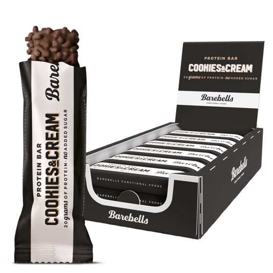 Barebells Protein Bar – Cookies & Cream - 12 x 55g