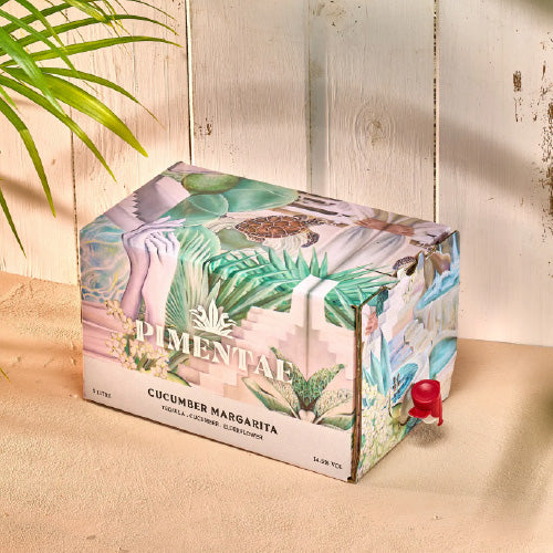 Pimentae Cucumber Margarita: 5lt Bag-in-Box (Serves 50)