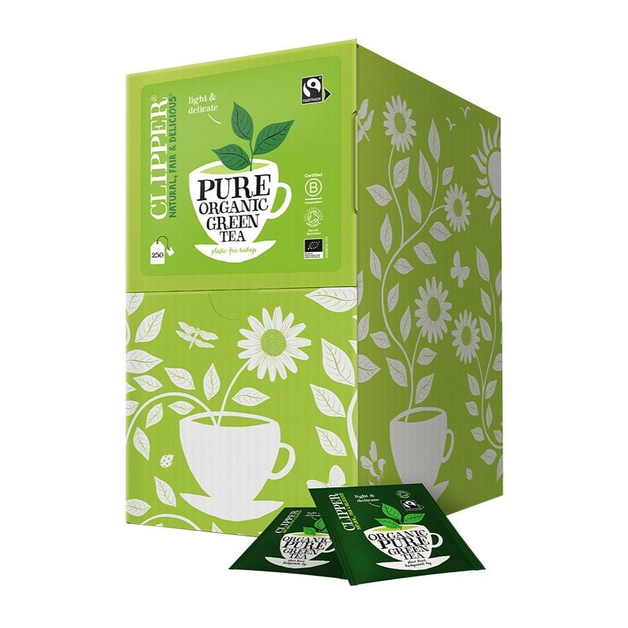 Clipper Green Tea Bag Envelopes (250 x envelopes)