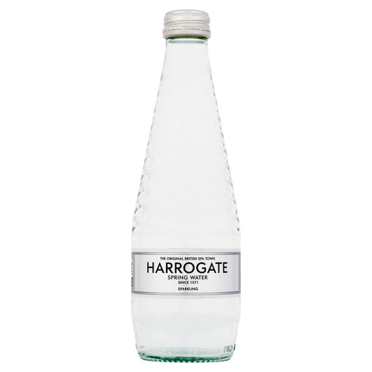 Harrogate Sparkling Water Glass Bottle 24 x 330ml
