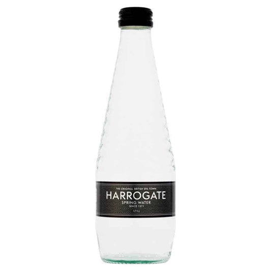 Harrogate Spring Water Glass Bottle 24 x 330ml