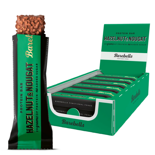 Barebells Protein Bar - Hazelnut Nougat - 12 x 55g