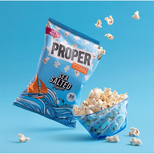Propercorn Impulse Lightly Sea Salted Popcorn 24 x 20g