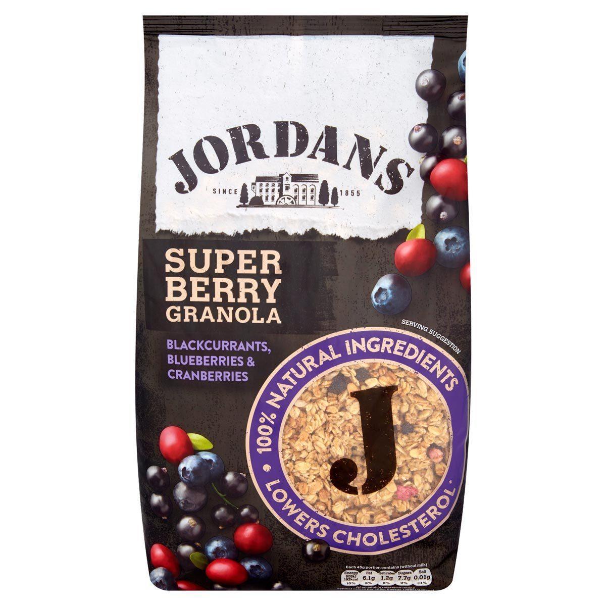Jordans Super Berry Granola Breakfast Cereal 1.5kg