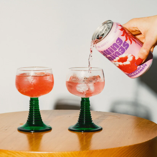 Living Things Raspberry & Pomegranate Soda 12 x 330ml