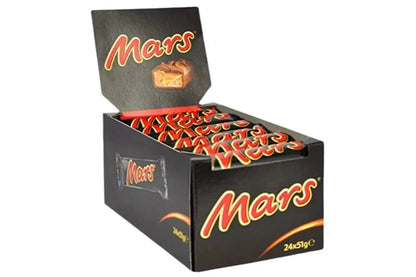 Mars Chocolate Bars 24 x 51g