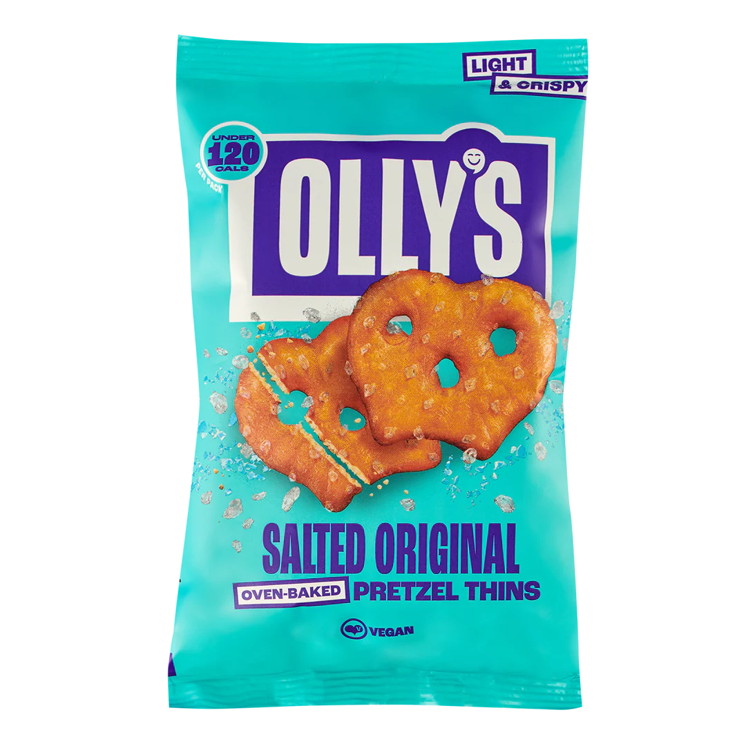 Olly's Pretzel Thins Salted Original 35g x 10