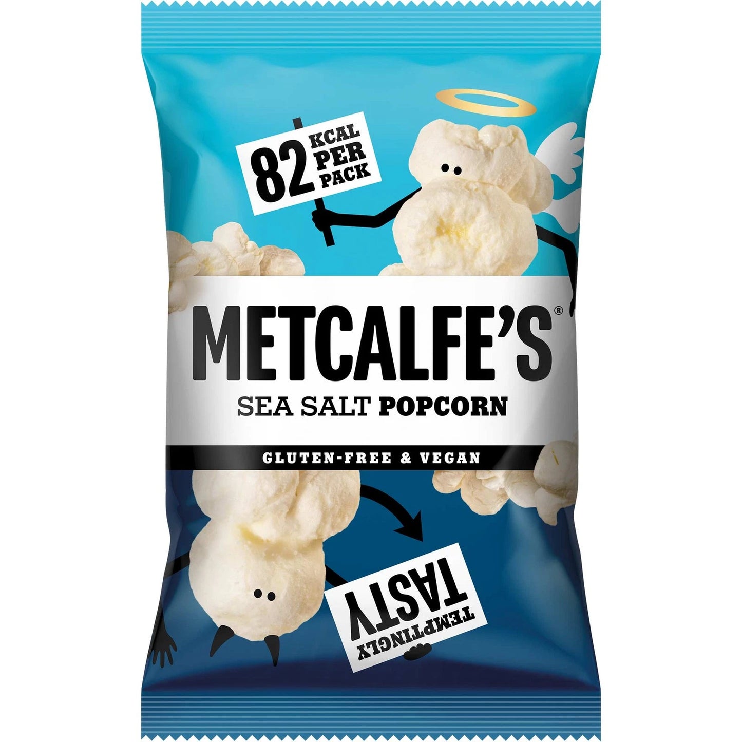 Metcalfe's Sea Salt Popcorn 24 x 17g