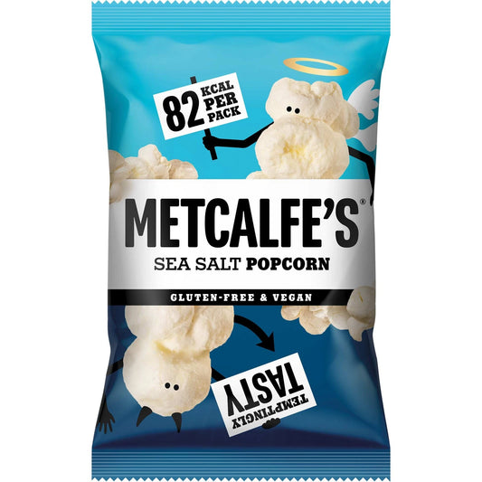 Metcalfe's Sea Salt Popcorn 24 x 17g