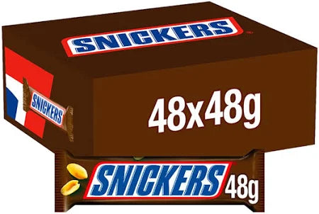 Snickers Chocolate Bar 48x48g