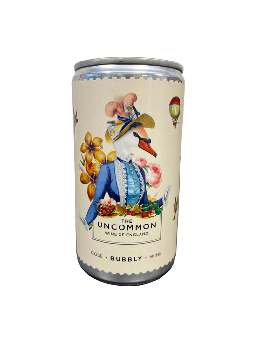 The Uncommon - Bubbly Rosé Wine (Pinot Noir) (11.5% ABV) 24 x 187ml Cans