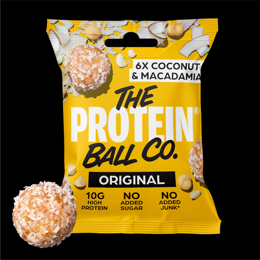 Coconut & Macadamia Protein Balls - Box of 10 bags