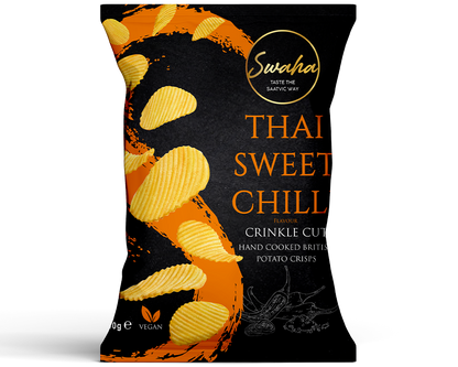 Swaha Thai Sweet Chilli Crisps (24 x 40g)