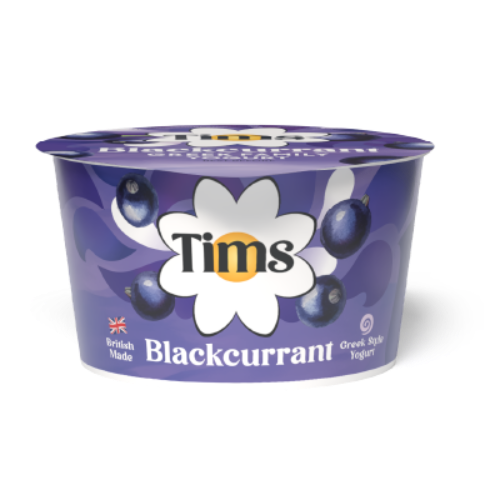 Tims Dairy Blackcurrant Greek Style Yogurt (6 x 175g)
