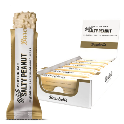 Barebells Protein Bar – White Salty Peanut - 12 x 55g