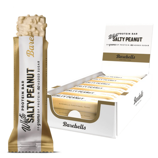 Barebells Protein Bar – White Salty Peanut - 12 x 55g